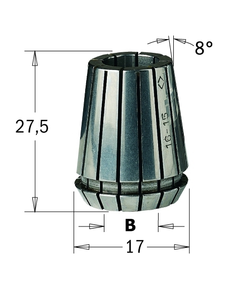 Цанги ER16