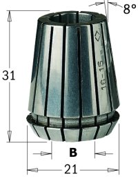 Mandrini portautensili ER20 in Mandrini portautensili di CMT