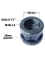 Cap nuts for CNC machines - Ref. CMT99302002 - Rotation GAUCHE