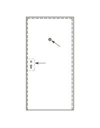 Fresa con inserti reversibili e rompitruciolo per serrature in punte elicoidali CMT