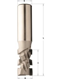 Fraises avec tranchants axiaux 20° en diamant