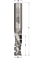 Diamond router cutters with shear angle for nesting - Ref. CMT14312161 - l 31