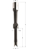Brocas de mortasar y taladrar para escopleadoras