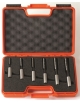 Estuches de 6 brocas de corte recto para escoplear