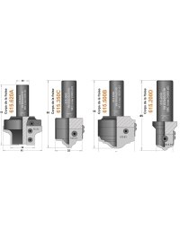 Frese per porte in MDF con punte in carburo di CMT