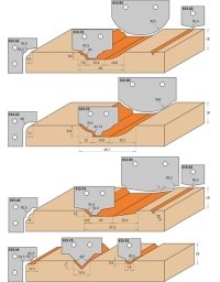 Frese per porte in MDF con punte in carburo di CMT