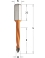 2 Flute dowel drills for through holes - Ref. CMT36705012 - L 56