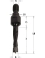 Brocas ciegas de mango roscado para taladradoras - Ref. CMT35212011 - D 12