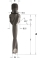 Dowel drills with threaded shank without countersink - Ref. CMT32505011 - LB 35