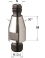 Adaptors with threaded shank for interchangeable bits - Ref. CMT50325002 - Rotation GAUCHE