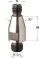 Adaptors with threaded shank for interchangeable bits - Ref. CMT50325001 - S M10/30° 