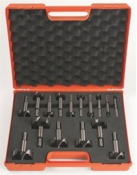 Jeu de 5 mèches à façonner à queue cylindrique Forstner