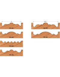 Mèches pour rosettes