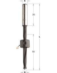 Punte elicoidali con gambo cilindrico in Punte elicoidali di CMT