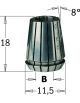ER11-Bikonus-Spannzangen
