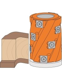 Portautensili per pialla elicoidale in Portautensili per pialla di CMT