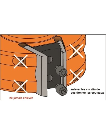 Portautensili per scanalature e profili da 40 mm (1-37/64") in Portautensili per scanalature di CMT