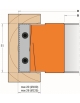 Rabbeting cutter heads