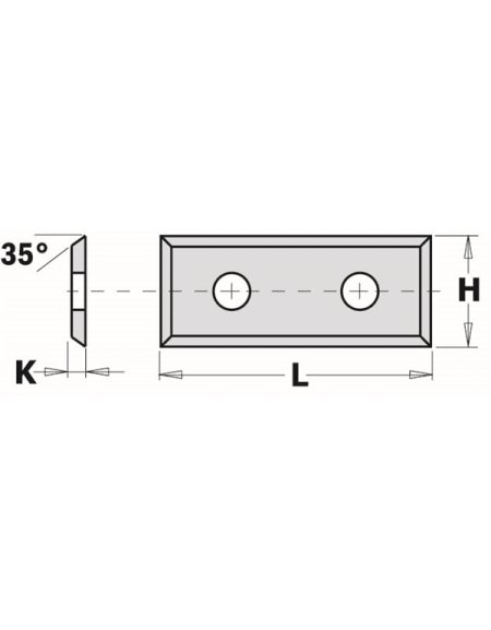 Inserti reversibili - 4 taglienti in JUNK di CMT