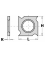 Standard indexable knives - 4 cutting edges - Ref. CMT79018200 - L 18
