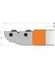 Raised panel cutter heads