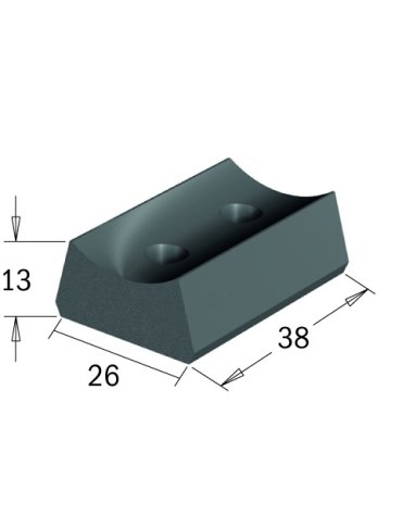 Portautensili con limitatore in Portautensili per coltelli universali e set di CMT