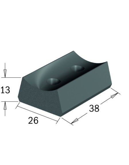 Portautensili con limitatore in Portautensili per coltelli universali e set di CMT