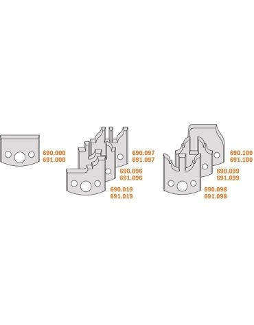 Jeux multiprofils pour portes avec limiteur