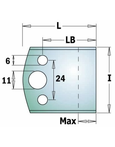 Coppie di coltelli e limitatori (da affilare) in Coltelli profilati e limitatori (da affilare) di CMT
