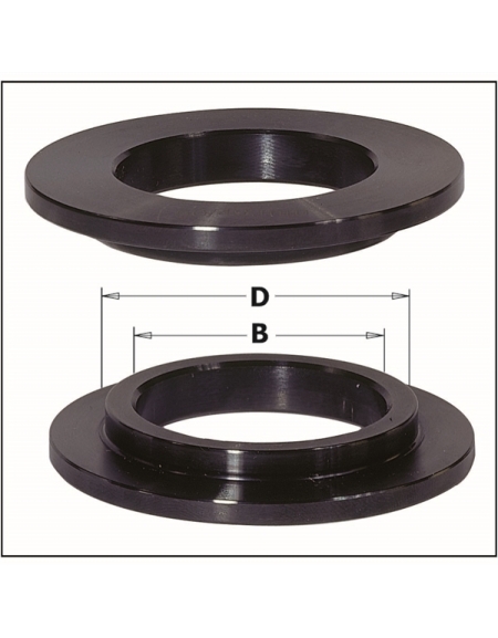 Pairs of bore reducers