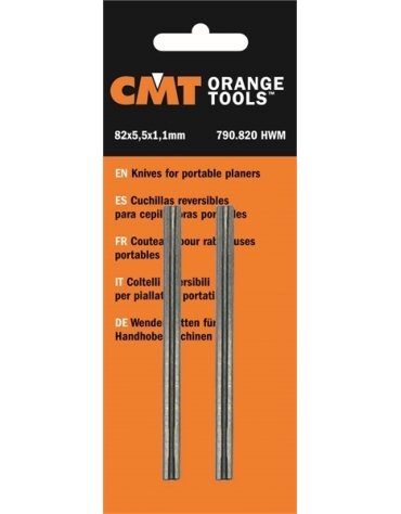 Inserti reversibili - 4 taglienti in HMW Inserti reversibili per pialle portatili di CMT