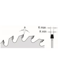 Lame diamantate XTreme con denti conici in JUNK di CMT