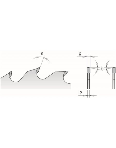 Lame multicircolari industriali per impieghi gravosi con impugnature in JUNK di CMT