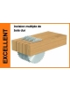 Industrial multi-rip anti-kickback circular saw blades