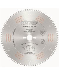 Lame circolari industriali silenziose cromate con denti trapezoidali in JUNK di CMT