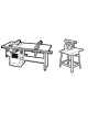 Industrial laminated and chipboard circular saw blades