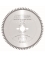 Industrial fine cut-off circular saw blades for two-sided melamine - Ref. CMT28310814M - K 3.5