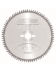 Industrial fine cut-off circular saw blades for two-sided melamine