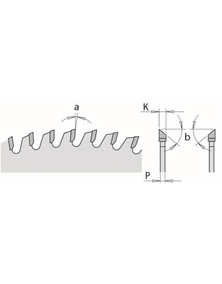 Lames circulaires industrielles silencieuses en chrome pour mélaminés et laminés