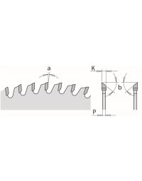 Lames circulaires industrielles silencieuses en chrome pour mélaminés et laminés