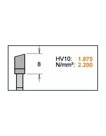 Lame circolari cromate industriali in JUNK di CMT