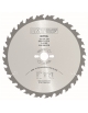 Rip circular saw blades, for portable machines