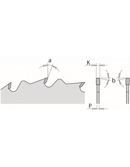 Lames circulaires pour coupes en longueur, pour scies portatives