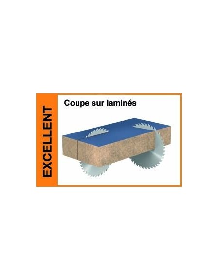 Lames circulaires industrielles pour scies à panneaux horizontales