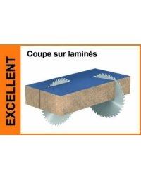 Lames circulaires industrielles pour scies à panneaux horizontales