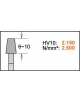 Industrial conical scoring blades