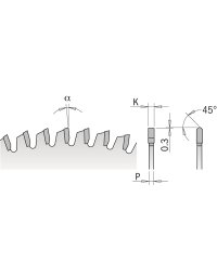 Lames circulaires industrielles pour matériaux non ferreux, plastique et laminés