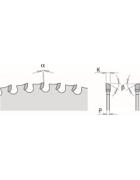 Lames circulaires industrielles pour acier inoxydable