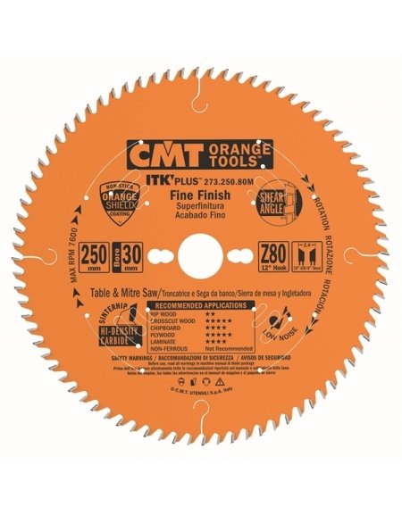 Lame circolari ITK PLUS Super Finish a spessore sottile in JUNK di CMT