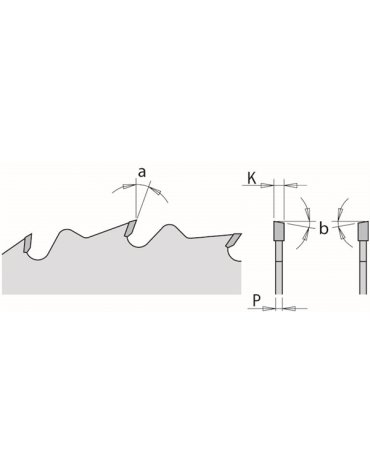 Lame circolari per tagli longitudinali, per seghe portatili della gamma CMT ECO di CMT
